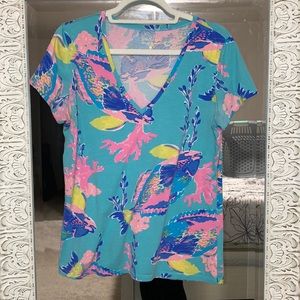 Womens L Lilly Pulitzer t-shirt
